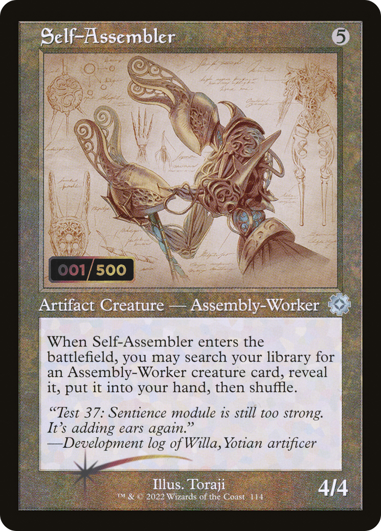 Self-Assembler (BRR-114Z) [The Brothers' War Retro Artifacts] Foil MTG Single Wizards of the Coast