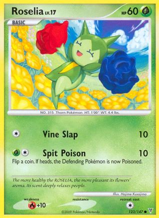 Roselia (/147) Reverse Holofoil [Supreme Victors] Pokemon Single Pokémon