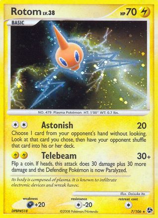 Rotom (/106) Holofoil [DP: Great Encounters] Pokemon Single Pokémon