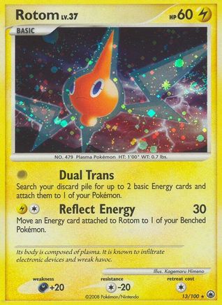 Rotom (/100) Reverse Holofoil [DP: Majestic Dawn] Pokemon Single Pokémon