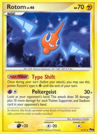 Rotom (/17) Holofoil [Promos: POP Series 9] Pokemon Single Pokémon
