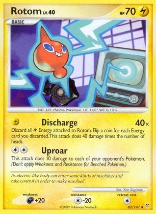 Rotom (/147) Reverse Holofoil [Platinum: Supreme Victors] Pokemon Single Pokémon