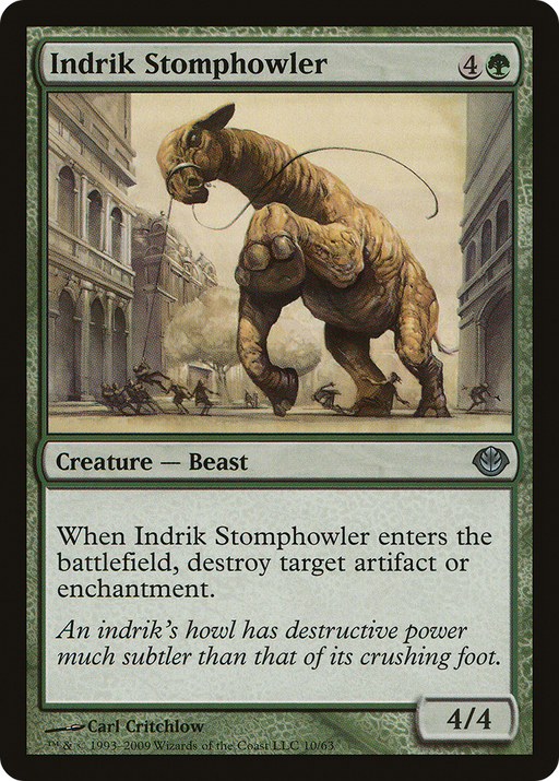 Indrik Stomphowler (DDD-010) [Misc] Duel Decks: Garruk vs. Liliana MTG Single Wizards of the Coast