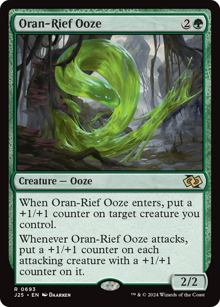 Oran-Rief Ooze (J25-693) [Foundations Jumpstart] MTG Single Wizards of the Coast