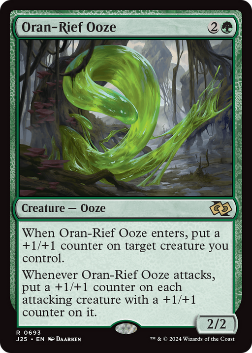 Oran-Rief Ooze (J25-693) [Foundations Jumpstart] MTG Single Wizards of the Coast