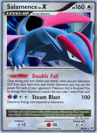 Salamence Lv.X (98/99) Holofoil [Platinum: Arceus] Pokemon Single Pokémon