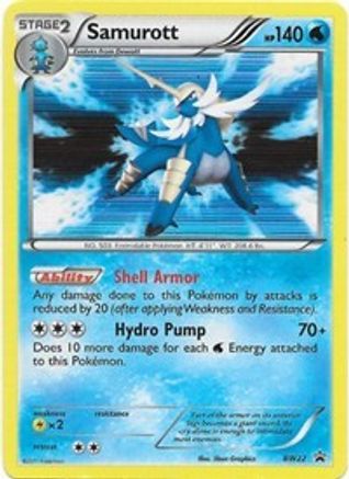 Samurott - BW22 (/101) Holofoil [Promos: BW Promos] Pokemon Single Pokémon