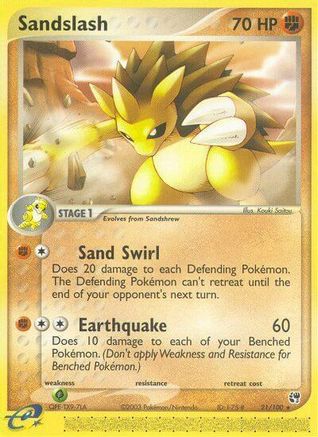 Sandslash (/100) Reverse Holofoil [EX: Sandstorm] Pokemon Single Pokémon