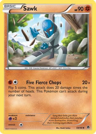 Sawk (/98) [BW: Emerging Powers] Pokemon Single Pokémon