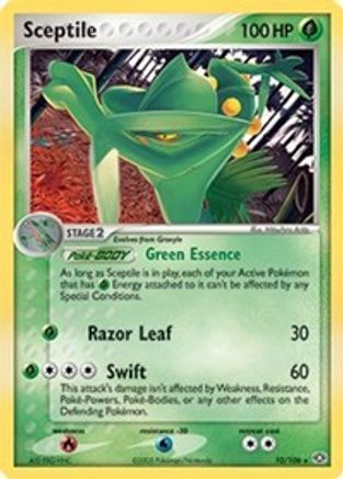 Sceptile - 10/106(EX Emerald) () [Misc: Deck Exclusives] Pokemon Single Pokémon