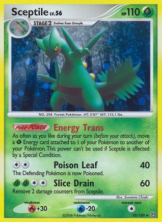 Sceptile (/100) Holofoil [DP: Stormfront] Pokemon Single Pokémon
