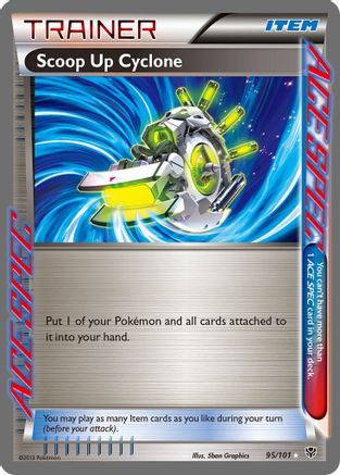 Scoop Up Cyclone (95/101) Holofoil [BW: Plasma Blast] Pokemon Single Pokémon