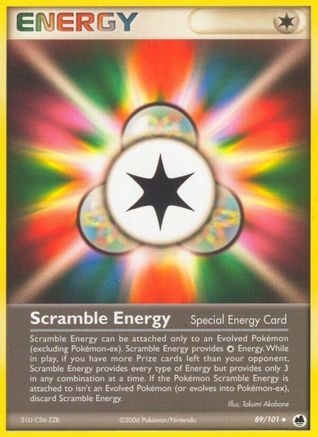 Scramble Energy (/101) Reverse Holofoil [EX: Dragon Frontiers] Pokemon Single Pokémon