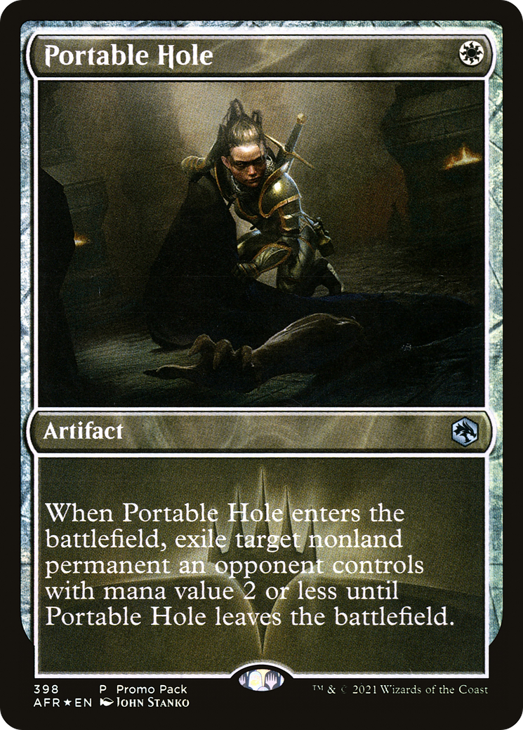 Portable Hole (PPAFR-398) [Adventures in the Forgotten Realms] Foil MTG Single Wizards of the Coast