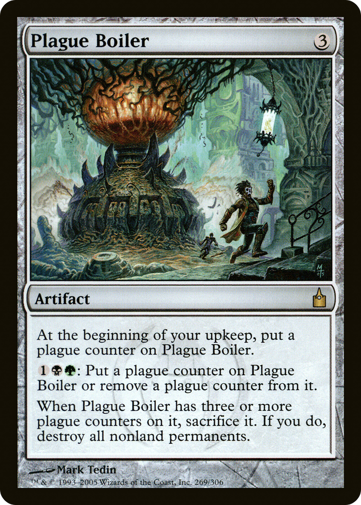Plague Boiler (RAV-269) [Ravnica: City of Guilds] MTG Single Wizards of the Coast