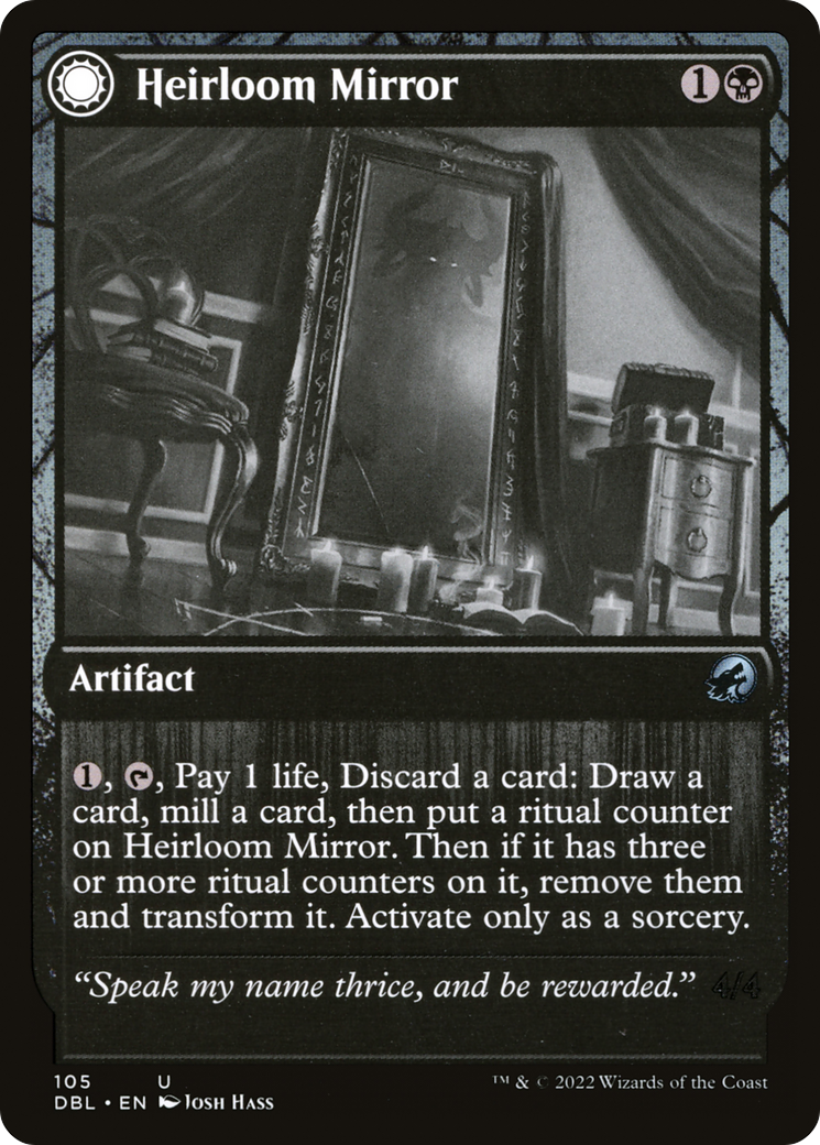 Heirloom Mirror (DBL-105) [Innistrad: Double Feature] Foil MTG Single Wizards of the Coast