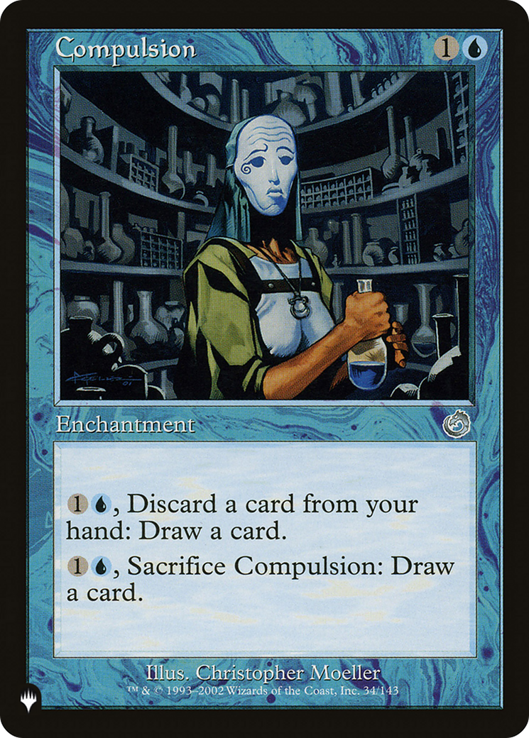 Compulsion (LIST-TOR-34) [Mystery Booster] The List MTG Single Wizards of the Coast