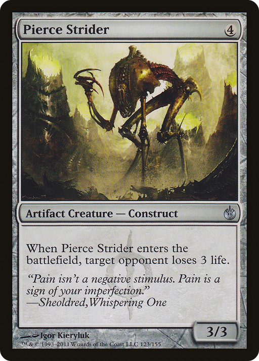 Pierce Strider (MBS-123) [Mirrodin Besieged] MTG Single Wizards of the Coast