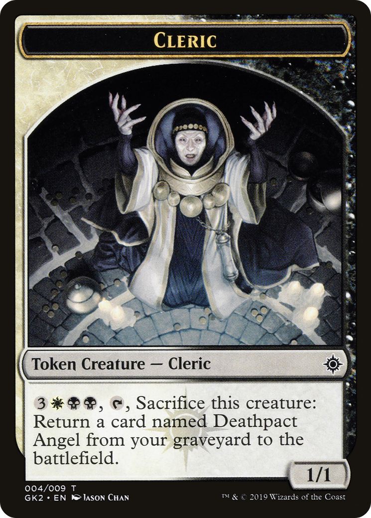 Cleric (TGK2-004) [Tokens] RNA Guild Kit Tokens MTG Single Wizards of the Coast