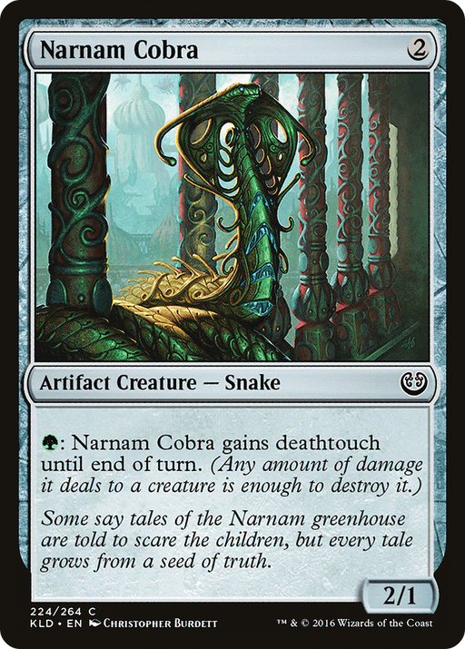 Narnam Cobra (KLD-224) [Kaladesh] MTG Single Wizards of the Coast