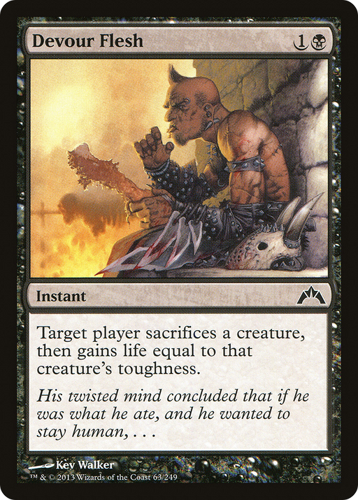 Devour Flesh (GTC-063) [Gatecrash] MTG Single Wizards of the Coast