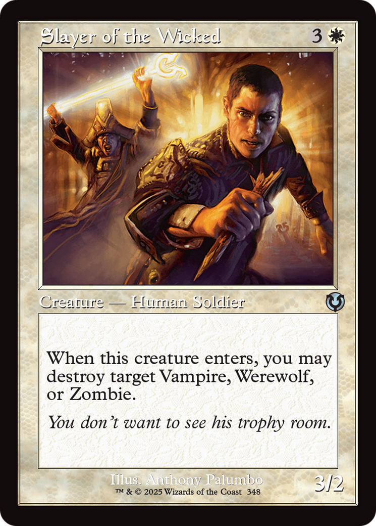 Slayer of the Wicked (INR-348) [Innistrad Remastered] MTG Single Wizards of the Coast