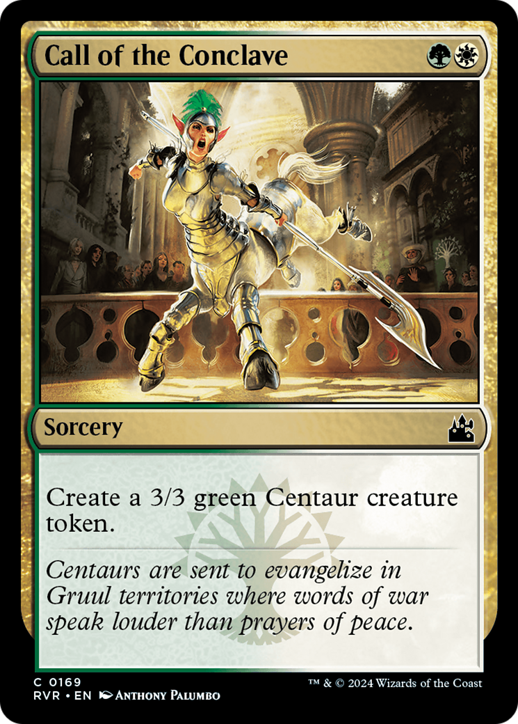Call of the Conclave (RVR-169) [Ravnica Remastered] MTG Single Wizards of the Coast