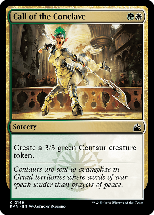 Call of the Conclave (RVR-169) [Ravnica Remastered] MTG Single Wizards of the Coast