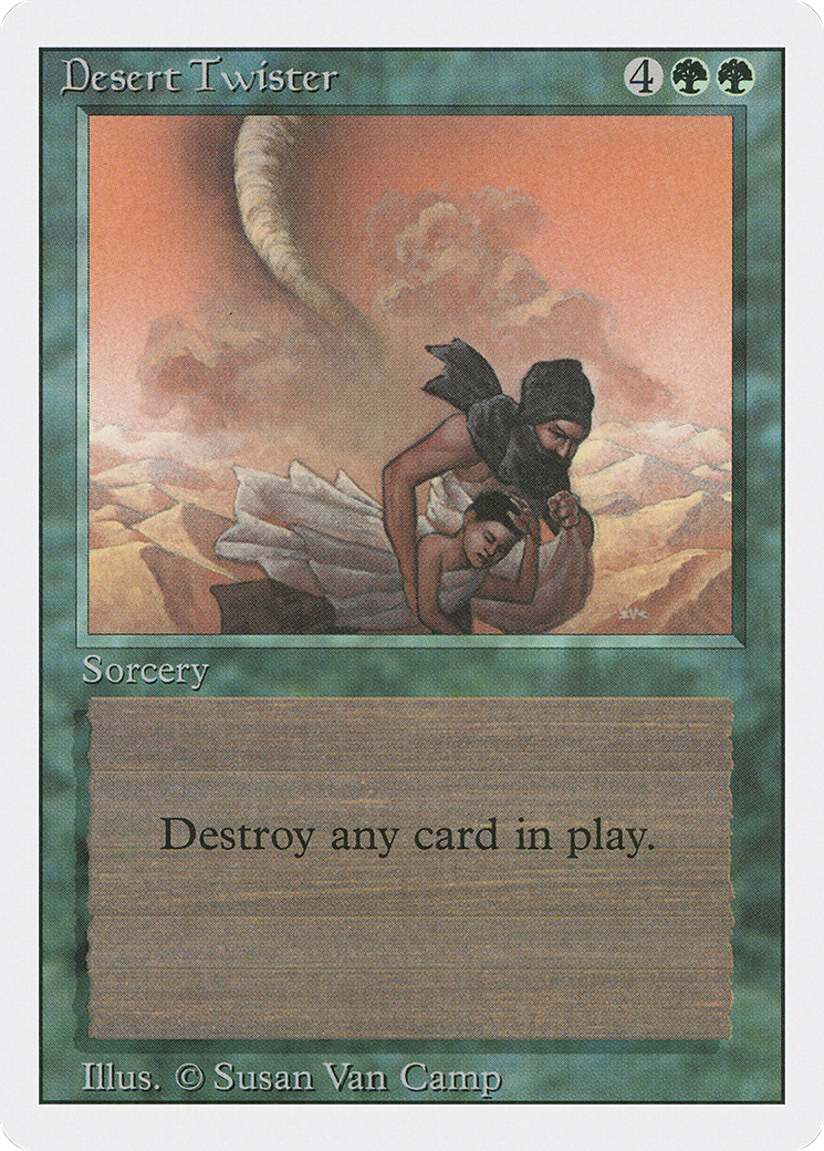 Desert Twister (3ED-) [Revised Edition] MTG Single Wizards of the Coast