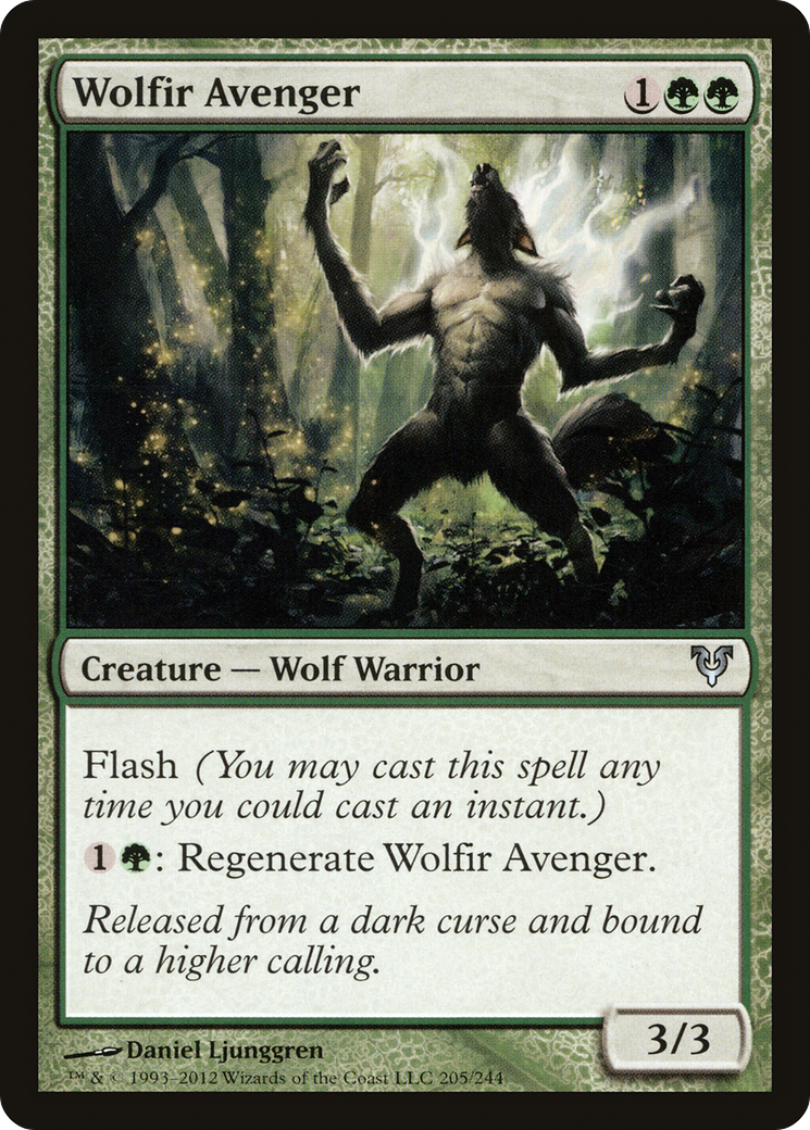 Wolfir Avenger (AVR-205) [Avacyn Restored] MTG Single Wizards of the Coast
