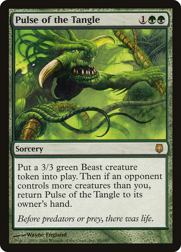 Pulse of the Tangle (DST-080) [Darksteel] Foil MTG Single Wizards of the Coast