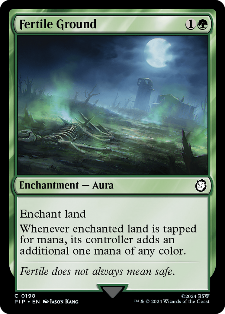 Fertile Ground (PIP-198) [Fallout] Foil MTG Single Wizards of the Coast