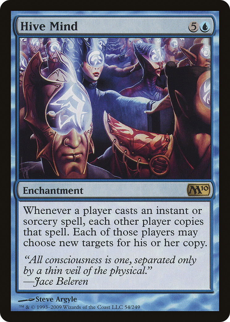 Hive Mind (M10-054) [Magic 2010] Foil MTG Single Wizards of the Coast