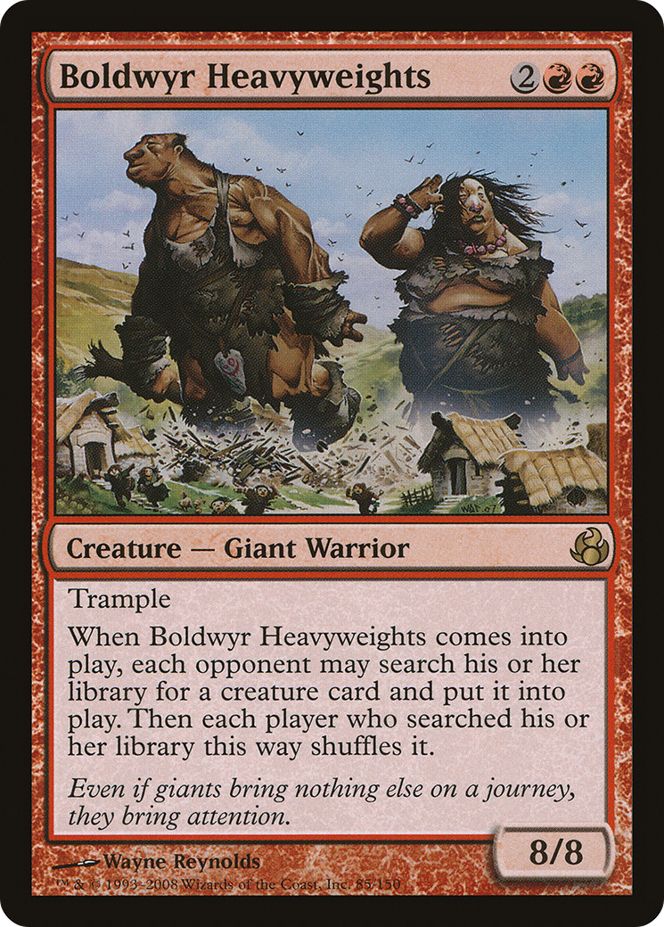 Boldwyr Heavyweights (MOR-085) [Morningtide] MTG Single Wizards of the Coast