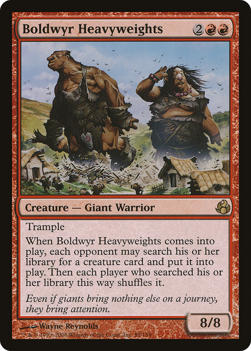 Boldwyr Heavyweights (MOR-085) [Morningtide] MTG Single Wizards of the Coast