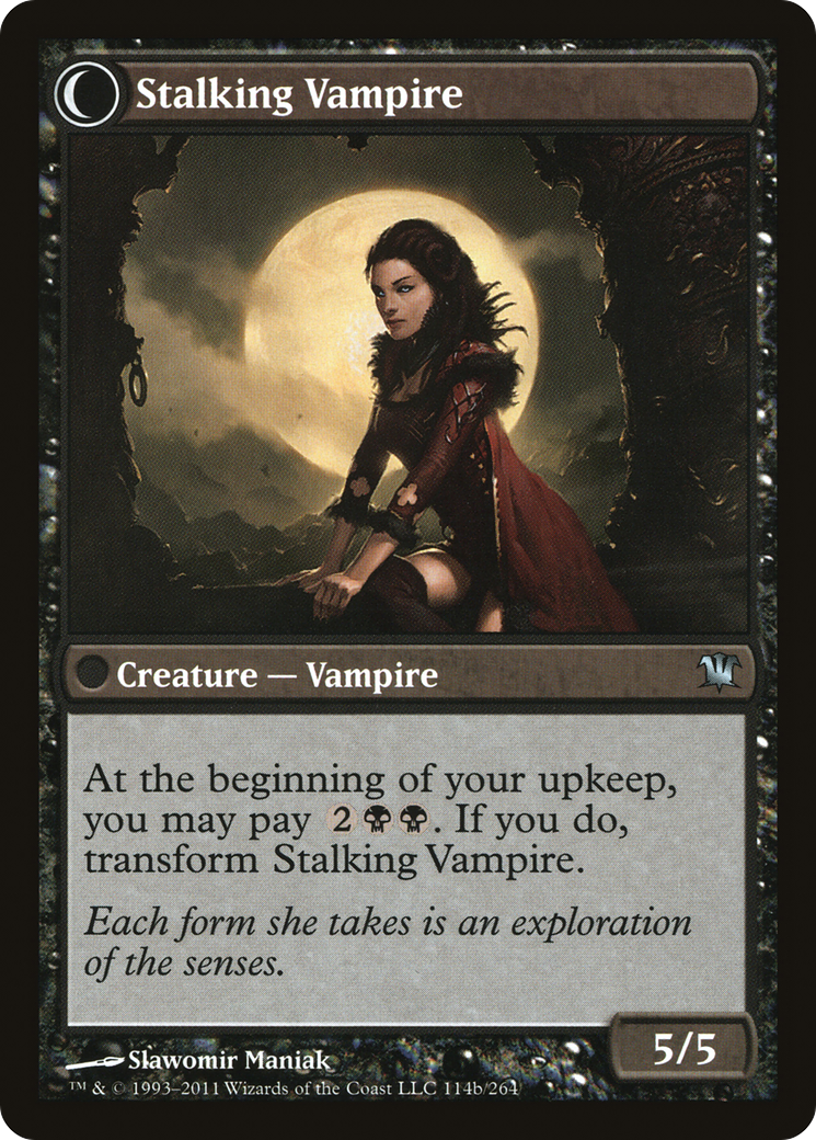 Screeching Bat (ISD-114) [Innistrad] Foil MTG Single Wizards of the Coast