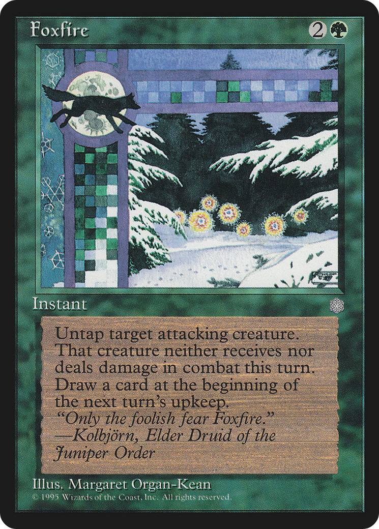 Foxfire (ICE-238) [Ice Age] MTG Single Wizards of the Coast