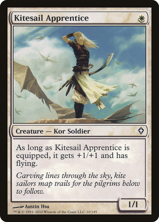 Kitesail Apprentice (WWK-010) [Worldwake] MTG Single Wizards of the Coast