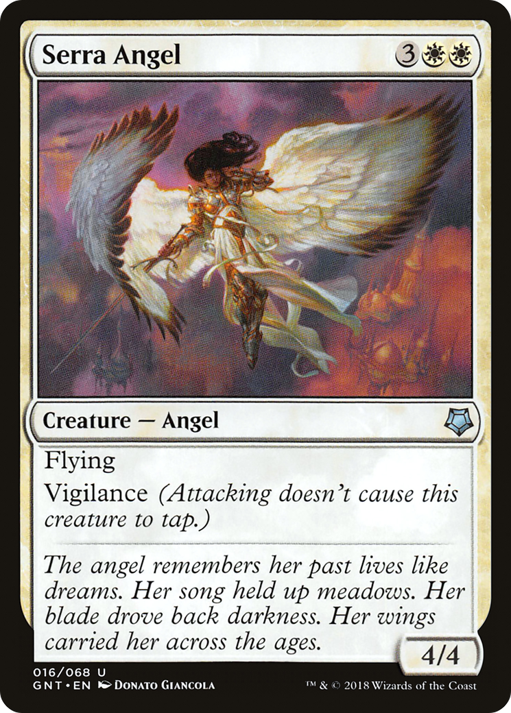 Serra Angel (GNT-016) [Misc] Game Night MTG Single Wizards of the Coast