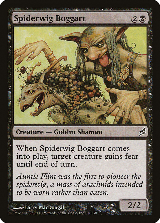 Spiderwig Boggart (LRW-141) [Lorwyn] Foil MTG Single Wizards of the Coast