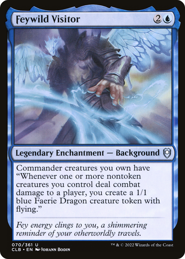 Feywild Visitor (CLB-070) [Commander Legends: Battle for Baldur's Gate] MTG Single Wizards of the Coast