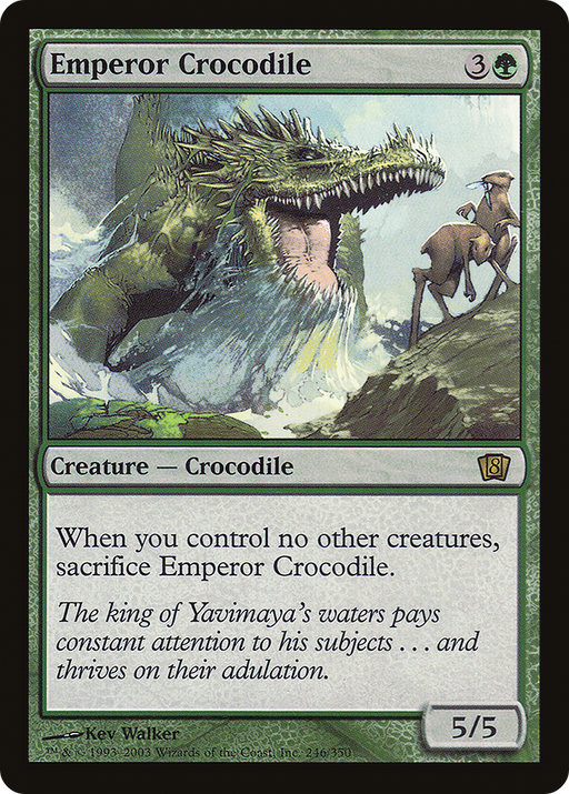 Emperor Crocodile (8ED-246) [8th Edition] MTG Single Wizards of the Coast