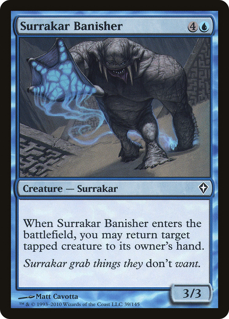 Surrakar Banisher (WWK-039) [Worldwake] MTG Single Wizards of the Coast