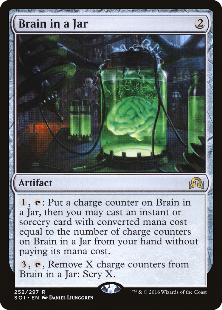 Brain in a Jar (SOI-252) [Shadows over Innistrad] MTG Single Wizards of the Coast