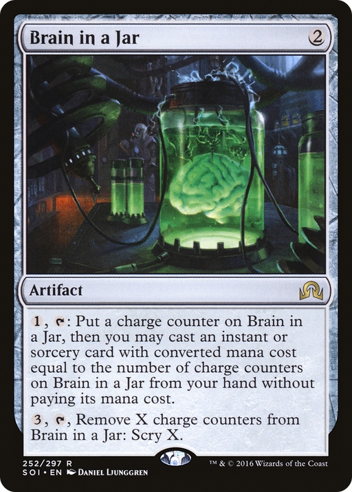 Brain in a Jar (SOI-252) [Shadows over Innistrad] MTG Single Wizards of the Coast