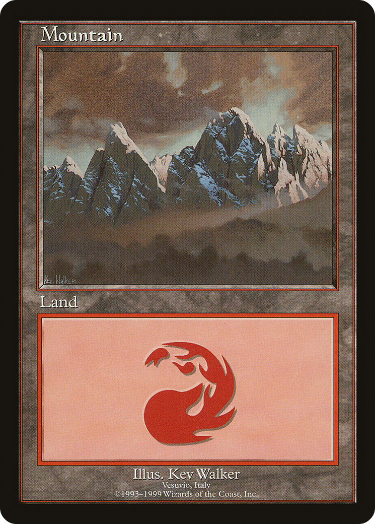 Mountain (EURO-003) [Misc] European Land Program MTG Single Wizards of the Coast