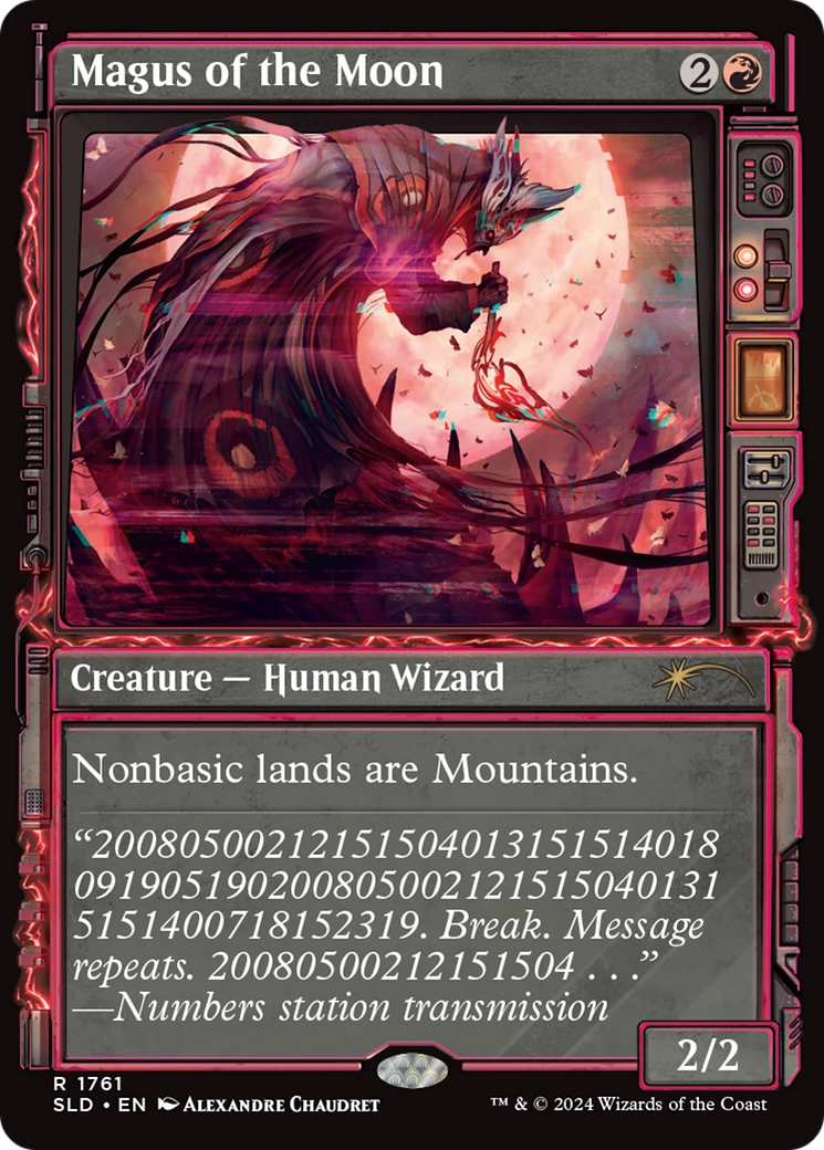 Magus of the Moon (SLD-1761) [Secret Lair] Drop (Showcase) MTG Single Wizards of the Coast