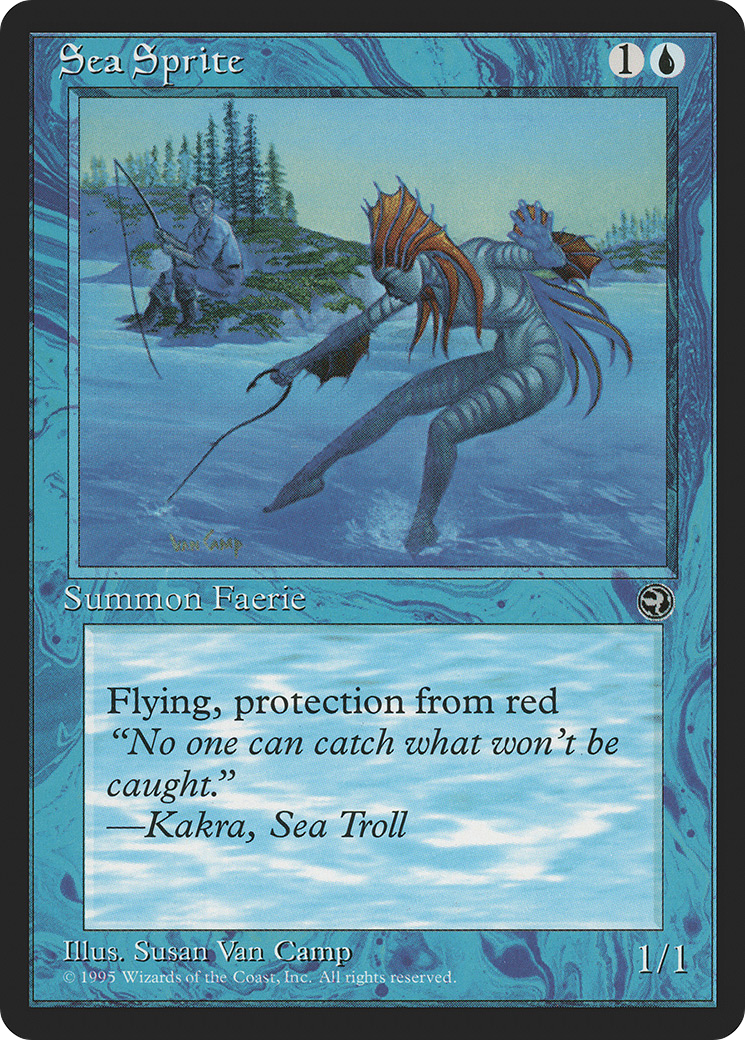 Sea Sprite (HML-038) [Homelands] MTG Single Wizards of the Coast