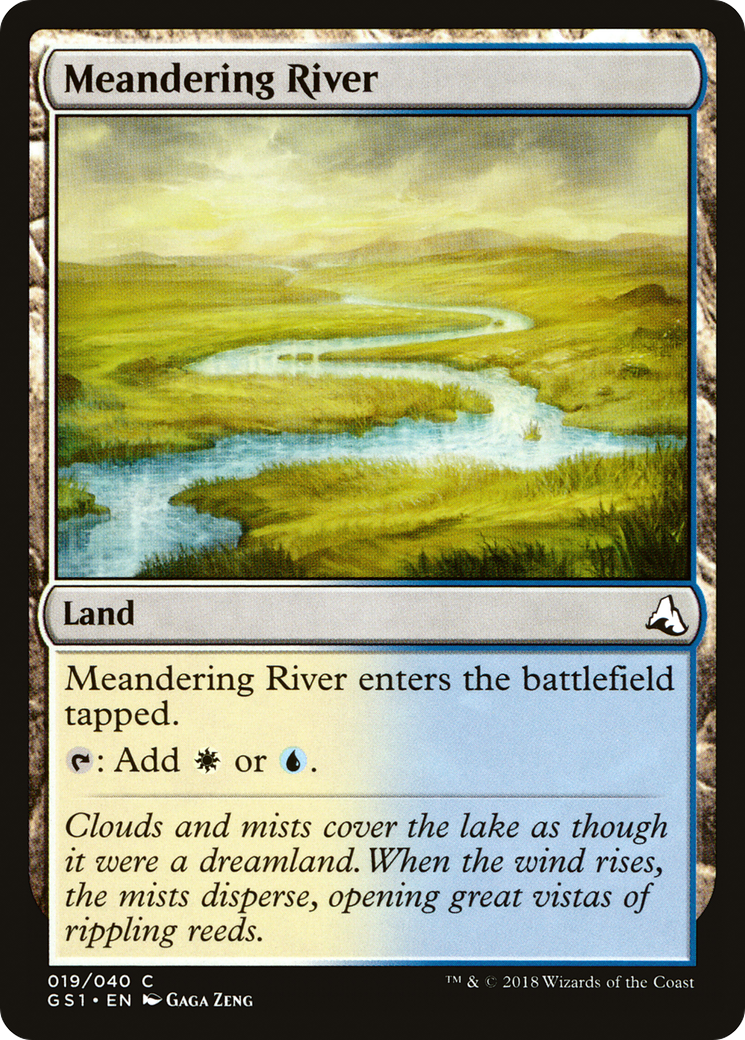 Meandering River (GS1-019) [Misc] Global Series Jiang Yanggu & Mu Yanling MTG Single Wizards of the Coast