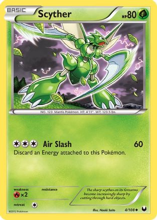 Scyther (/108) Reverse Holofoil [BW: Dark Explorers] Pokemon Single Pokémon
